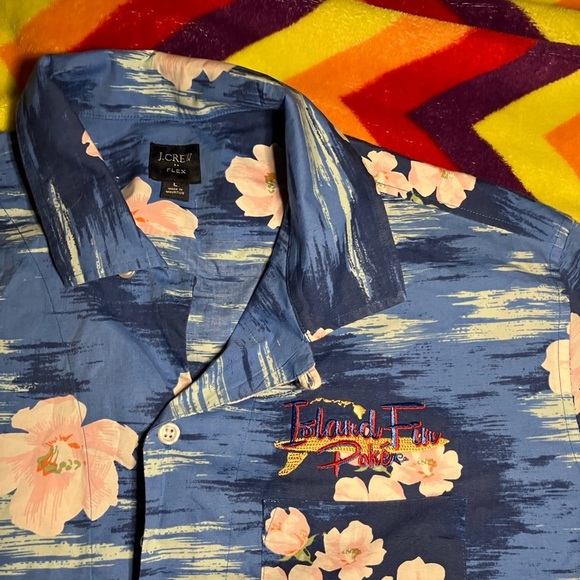 J. Crew Flex Hawaiian shirt - Picture 2 of 4